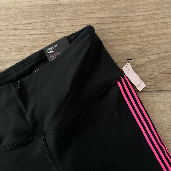 Victoria’s Secret Black Pink Knockout tights VSX - Picture 3 of 6